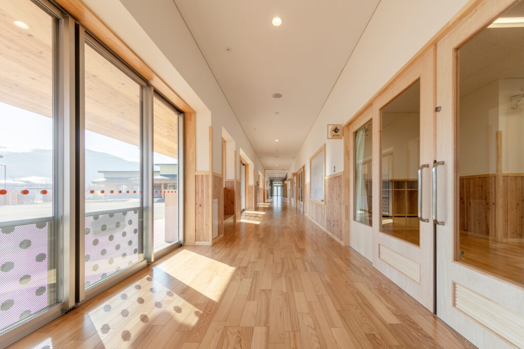 千曲市立あんず・雨宮統合保育園(仮称)建設事業 建築主体工事