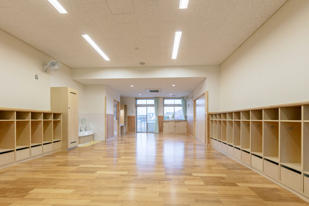 千曲市立あんず・雨宮統合保育園(仮称)建設事業 建築主体工事