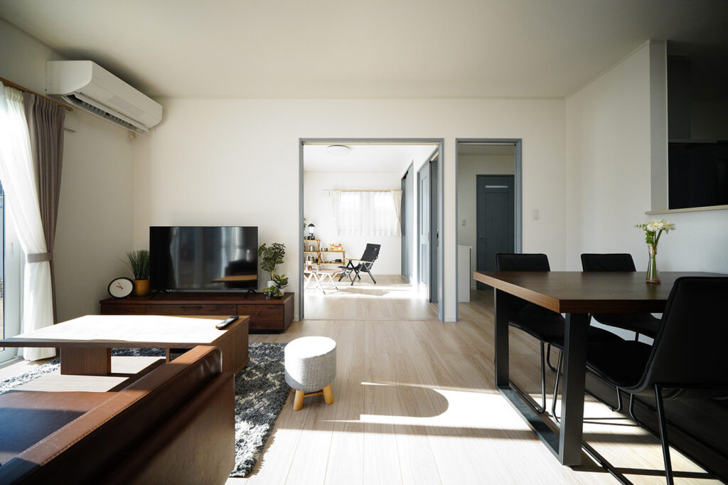 千曲市寂蒔 モデルハウス 室内