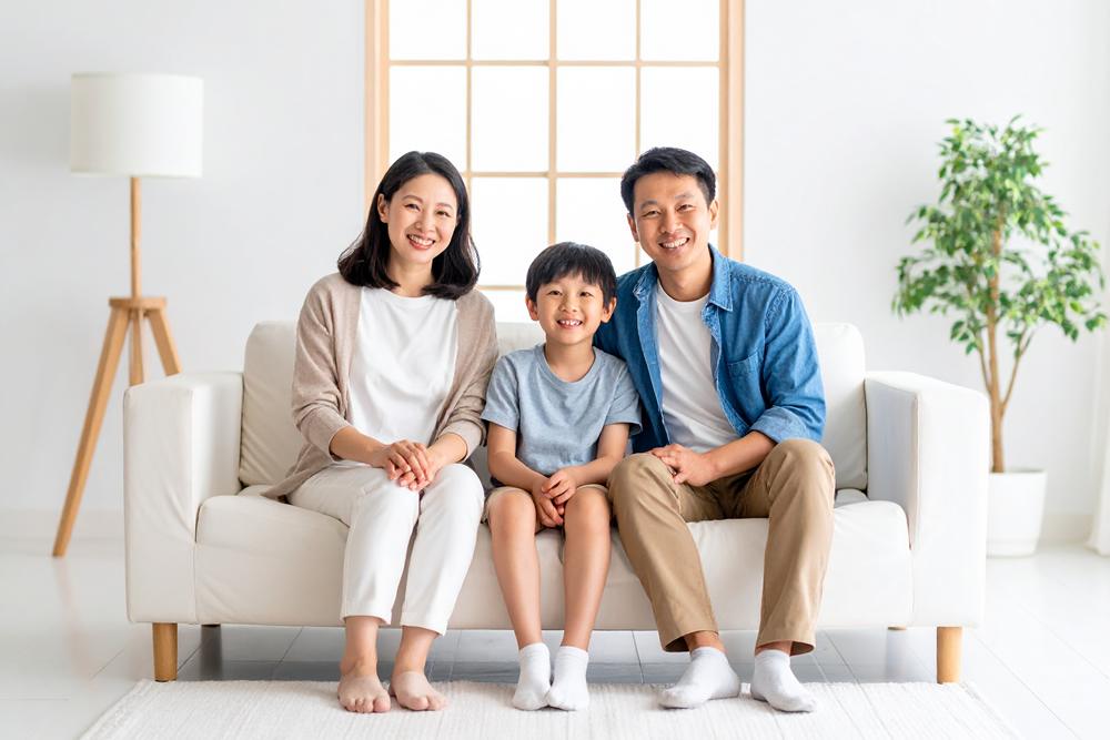 家族が安心して過ごせる住まいを実現