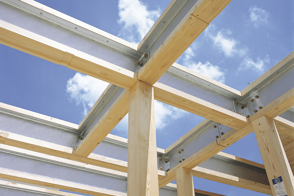 「テクノビーム」を採用した地震に強い設計